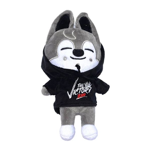 Stray Kids Plyschdocka, 7,8 tum Kawaii Plyschleksaker, Kreativ Mjuk Plyschtecknad Plyschleksak Presentleksaker För Barn Fans  (FMY) husky