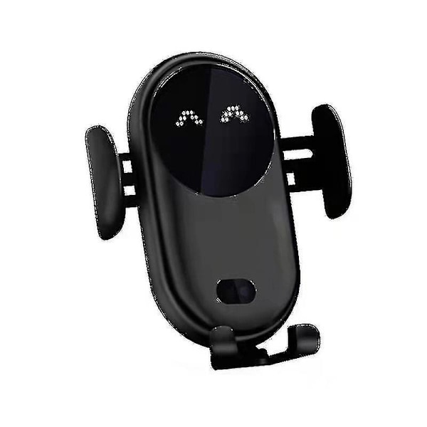 Smart Bil Trådløs Lader Telefonholder Smart Automatisk Sensor Biltelefonholder (FMY) Red