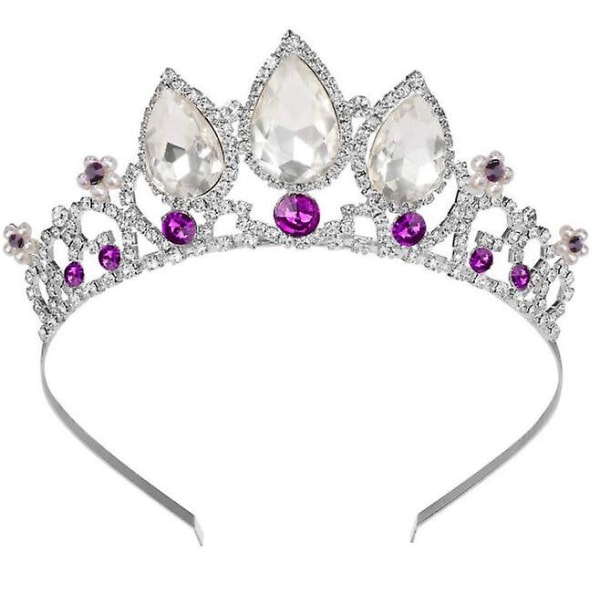Crown Tiara til kvinder piger prinsesse dronning pandebånd til kvinder dekoration (FMY)
