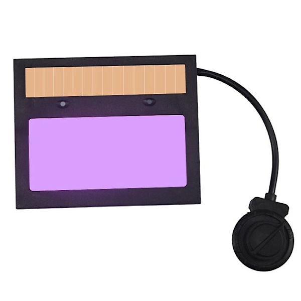 Automatisk svetsglas med solcellsdrift och automatisk filterfunktion black