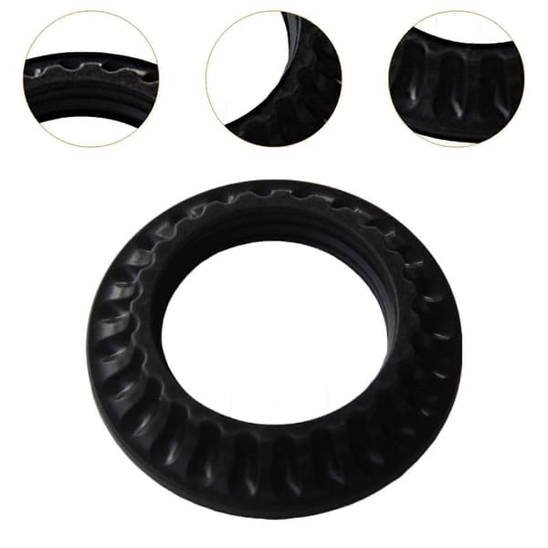 6x E26 Ljushållarringar Lampskärm Kragar Ringar för Medium Bas E26 Sockel (FMY) Black 5.4cm