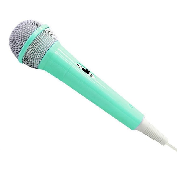 2023 Ny Trådbunden Karaoke Mikrofon för Barn Flickor Pojkar Handhållen Dynamisk Mikrofon, Karaoke Högtalare för Barn Småbarn Mikrofon för Sång cyan