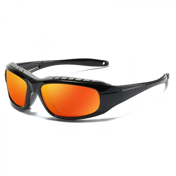 Polariserade sportsolglasögon för män: Uv-skyddande solglasögon för bilkörning Fiske Baseball Cykling Golf Motorcykel (FMY)