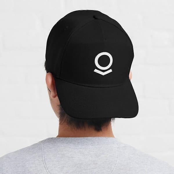 Palantir Hvit Ikon Baseball Caps (FMY)