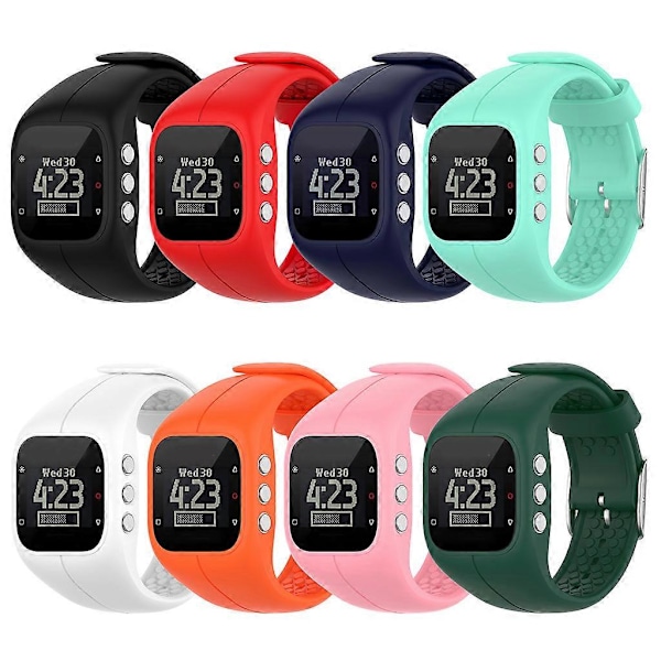 Myk Silikon Rem Erstatning Lenke Armbånd for Polar A300 (FMY) Red