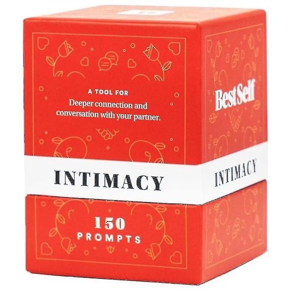 Intimacy Deck By Bestself 150 Korttia Parilautapeli Strategiapeli Korttipeli Lahjat Syvempi Yhteys Keskustelu Kumppanisi Kanssa  (FMY)