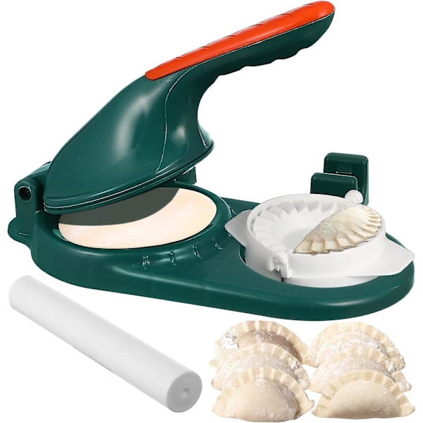 Nyaste 3-i-1 Dumpling Maker, Dumpling Ravioli Maker Press, Empanada Maker Press, Wonton Form, Dumpling Making Tool För Dumpling Wrapper Do (FMY)