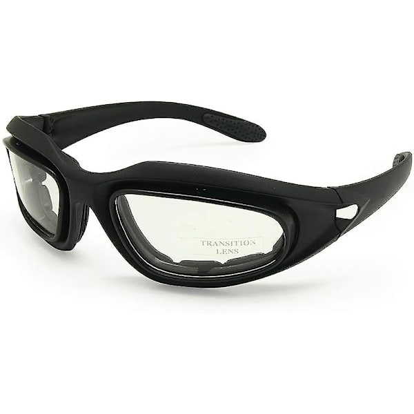 Enzodate Military Dirt Bike Atv -lasit Polarisoitu 4 Linssin Sarja Ulkoilulajit Moottoripyörälasit Sotapeli Armeijan Aurinkolasit  (FMY) Transition polarized
