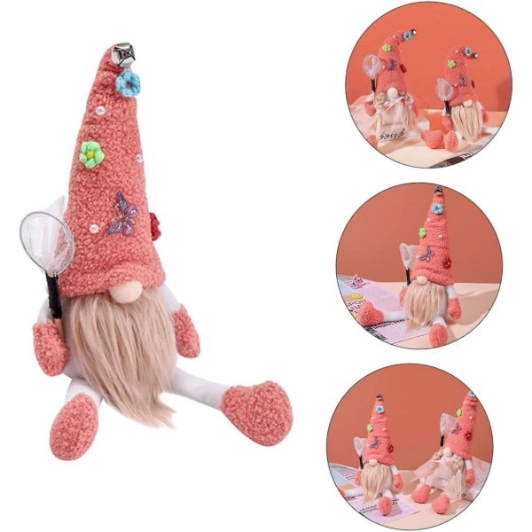 Trädgårdsfjäril Rudolph Doll Face Present 48*17cm Dwarf Inredningsartiklar (FMY)