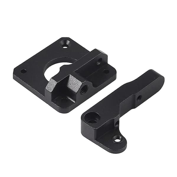 Opgraderet Aluminium Ekstruder Drive Feed Frame til Creality Ender 3D Printer Sort (FMY)