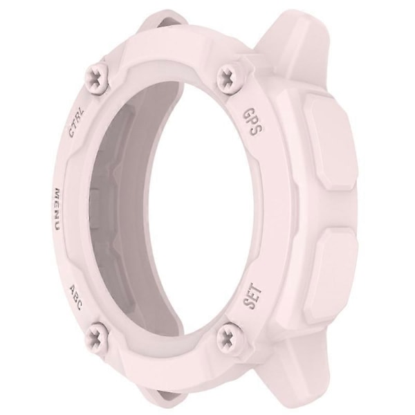 Repskyddande stötfångarfodral ram hölje skärmskydd för Instinct 2X (FMY) Light pink