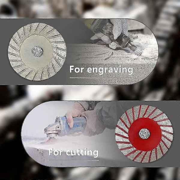 40 mm timanttiterä 6 mm varrella, katkaisulaikka kaiverrukseen ja laattojen, graniitin, marmorin ja keramiikan leikkaamiseen (FMY) Sharp 5pcs