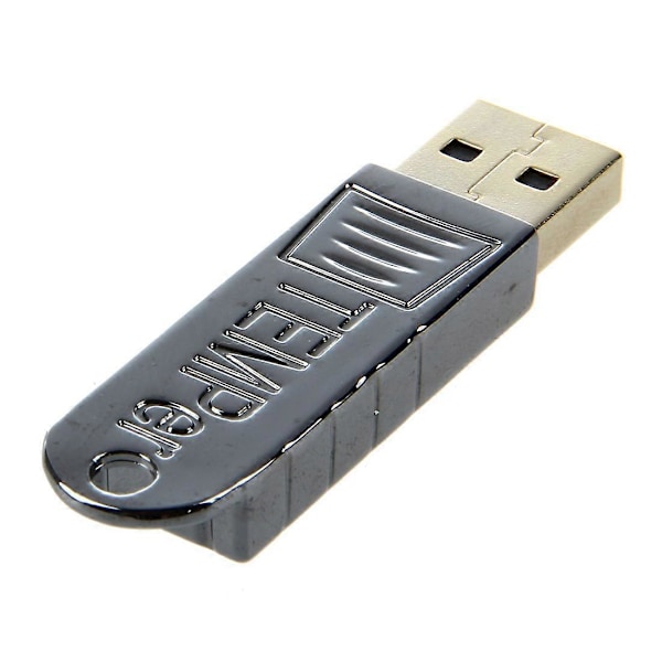 Guld TEMPer PC Laptop USB Sensor Termometer Temperatur Datalogger Recorder (FMY) silver