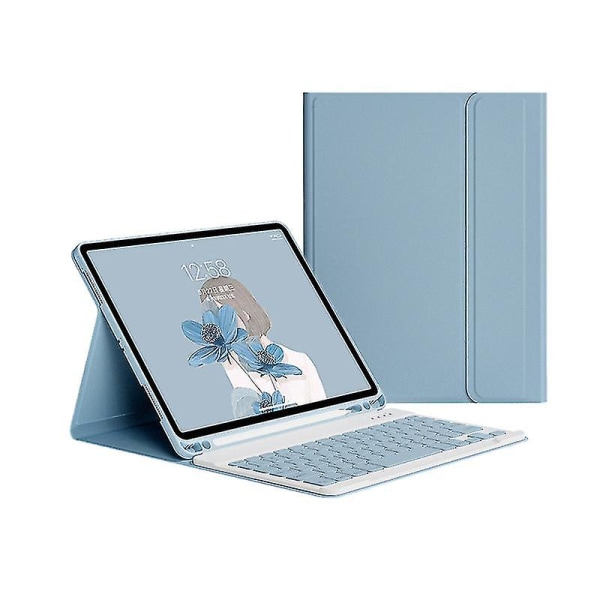 Veske med tastatur for Ipad Pro 10,5 tommer/ipad Air 3 10,5 tommer 2019 (FMY) Blue