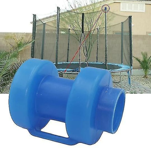 8 trampolinstolper til trampolinstolper 25 mm, ekstra stærke, vejrbestandige endehætter, reservedele til sikkerhedsnet (FMY)