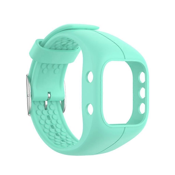 Blød silikonerem udskiftningsled armbånd til Polar A300 (FMY) Teal
