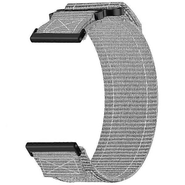 24mm Nylon Klockarmband för Suunto 9/ 7/ Spartan Sport Wrist HR Baro  Loop Fäste Rem (FMY) Grey