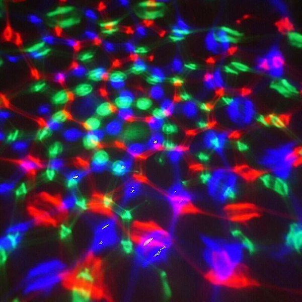 3W Automatisk Roterende Krystallkule RGB LED Scene Lys Pære Lampe DJ Disco Party - du (FMY)