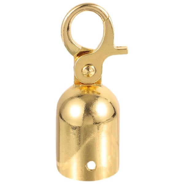 Tauende Stopper Snor Endehette Rekkverk Snorhette Tau Feste Stanchions Taukrok  (FMY) Golden 9.5X4.2cm