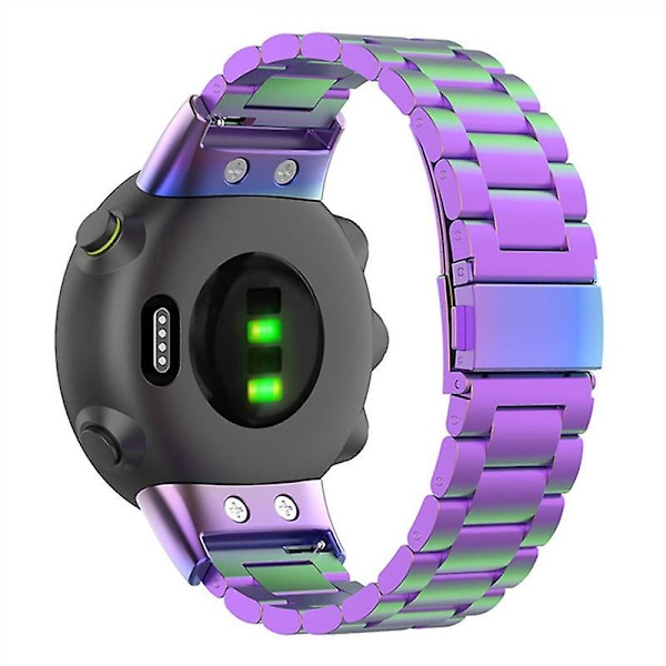 För Garmin Forerunner 45/45S/Swim 2 Klockarmband Ersättningsarmband med Viklås (FMY) Multicolor, Multicoloured B Style B Garmin Forerunner 45S