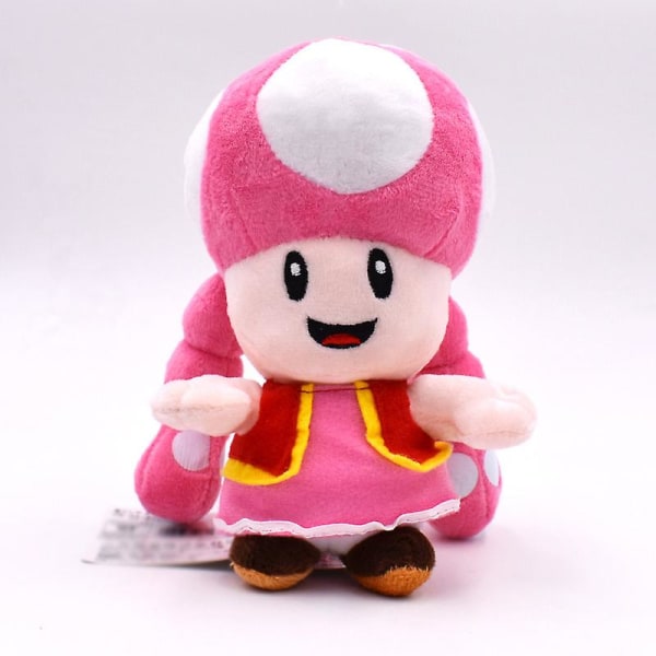 Super Mario U Little Mushroom 18 cm utstoppet plysjleketøy (FMY)