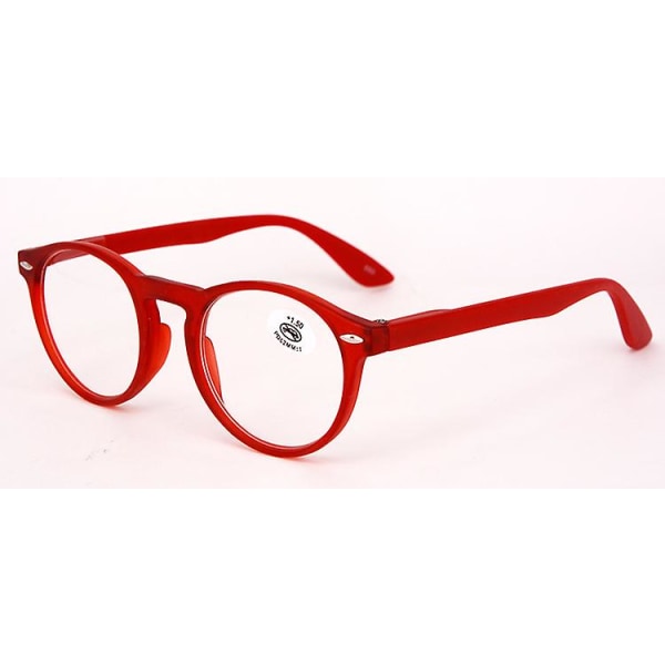 Wekity läsglasögon Kvinnor Män Mode Läsglasögon med komfort fjädergångjärn för läsning (FMY)