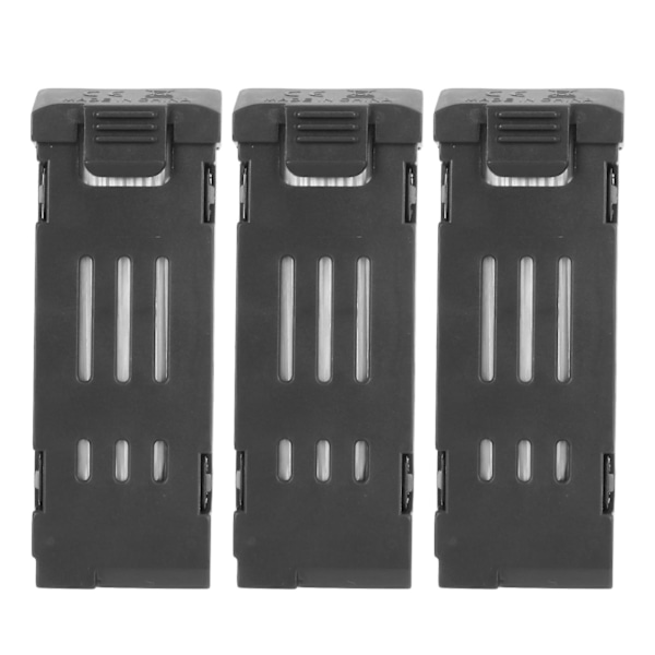 RC Drone Litiumbatteri 3.7V 1800mAh Fjärrkontroll UAV Batteri Passar för E58 E68 JY109 998PRO Quadcopter 3st (FMY)