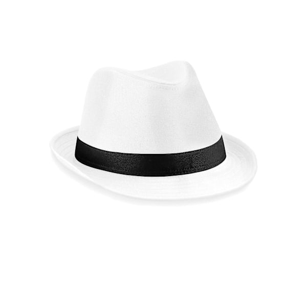 \"Miesten Fedora-hattu B630\" (FMY) White/black L-xl