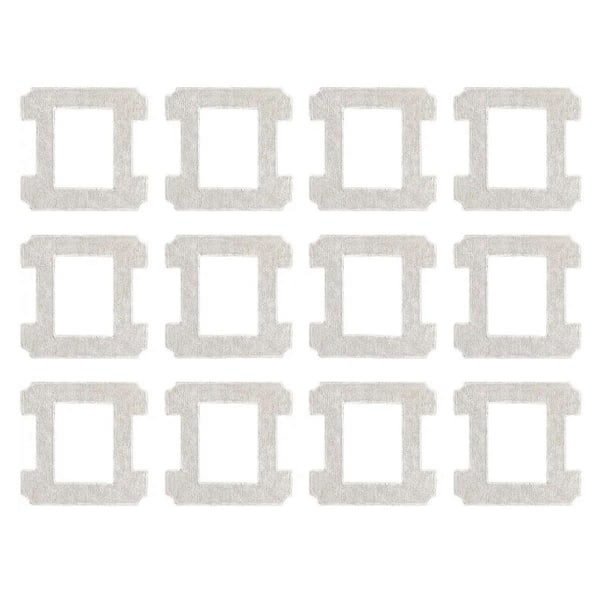 Kompatibel med Ecovacs W2 Pro / W2 Omni Moppekluter Rengjøringspute (FMY) 12pcs