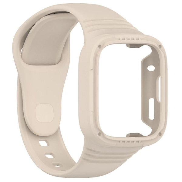 Armband för Redmi Watch3 Silikon Sportarmband Tillbehör (FMY) Ivory white