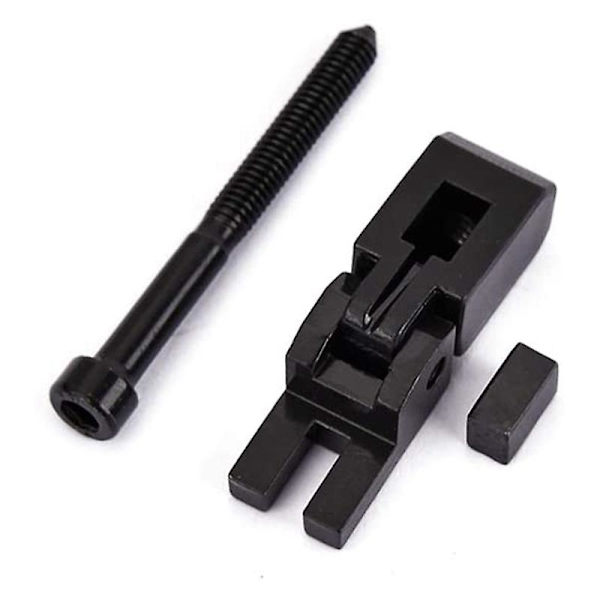 Set med 6 dubbel låssystem låsta sadlar för Floyd-Rose gitarr tremolo stall (svart)  (FMY) Black