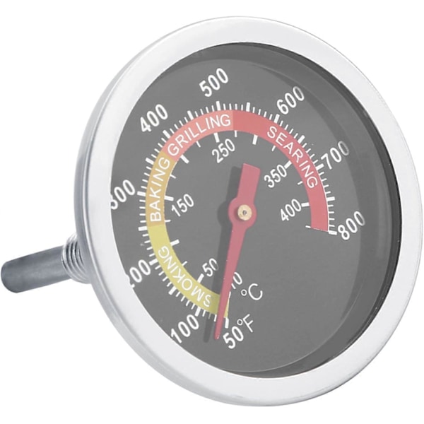 Grill Termometer Weber Genesis, Rustfrit Stål BBQ Temperaturmåler (FMY)