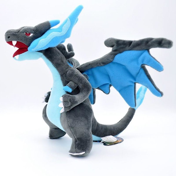 Pokémon Charizard -pehmolelu, Pehmoinen Täytetty Eläin Dinosauruksen Pehmolelu (FMY) Blue