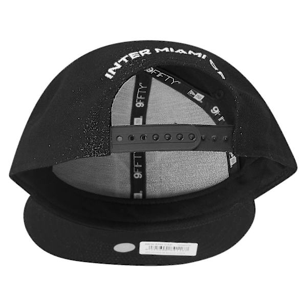 New Era 9Fifty Snapback Cap - MLS Inter Miami Sort & Hvid (FMY)