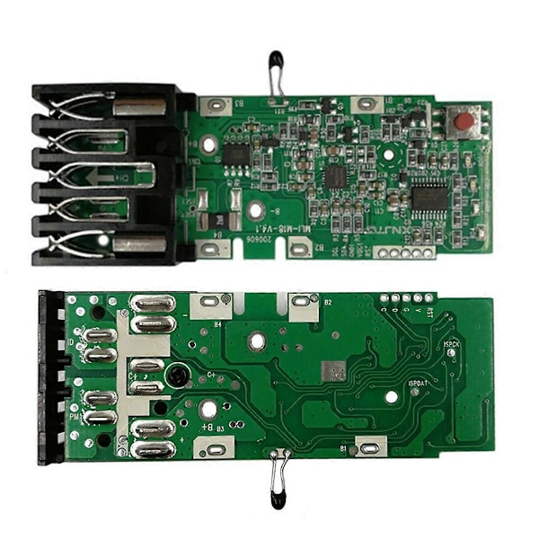 2 st för Milwaukee 18V PCB PCBA Laddningsskyddskort Ersättning Elverktyg Litiumbatteri Pro (FMY)