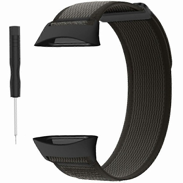 Til Polar Vantage Urrem Nylon Loop Justerbar Armbånd (FMY) Black