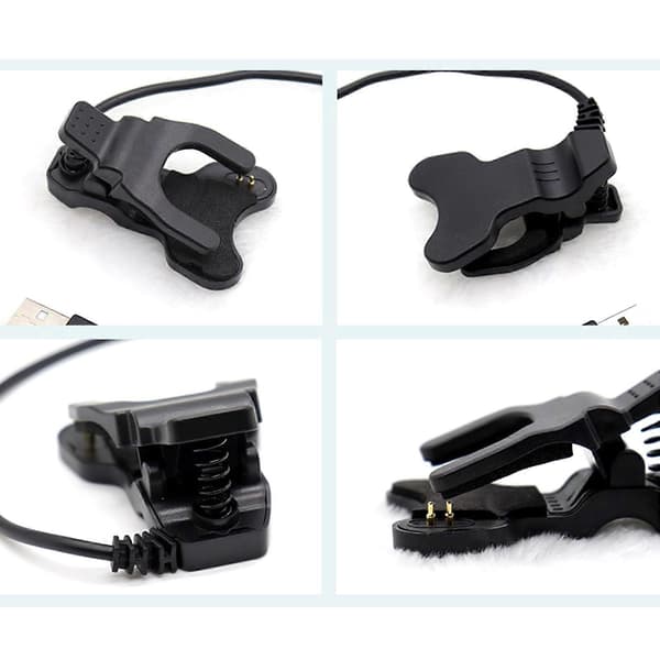 Universal USB 5V opladerkabel til Smart Watch, opladerclips til TW64 (FMY) 2PC1 3MM