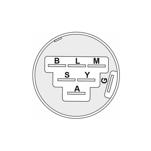 7-napainen kontaktor AYP 140301 MTD 725-1717 - 925-1717 HUSQVARNA 532140301 MURRAY 092556ma - 092556 - 92556  (FMY)