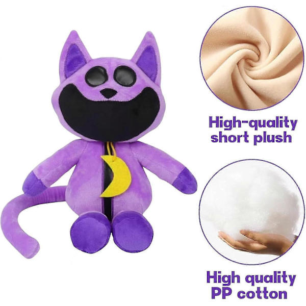 2024 Smilende Critters Plushies Plysj Leke, Passer for Fans, Bursdagsgaver (DogDay, 15.7 tommer -Sy  (FMY)