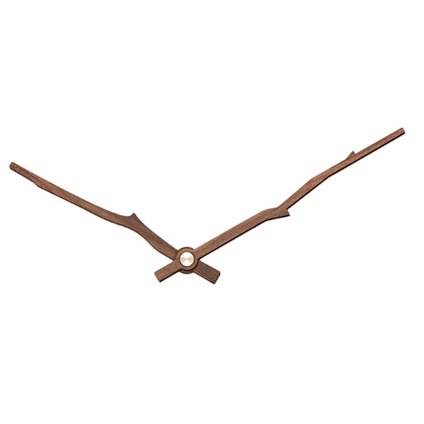 2 st/set Klockvisare Massivt trä Hög vridmoment Reparationsdelar DIY 12/14 tum Väggkvarts Klockvisare för hem QingHai  (FMY) G
