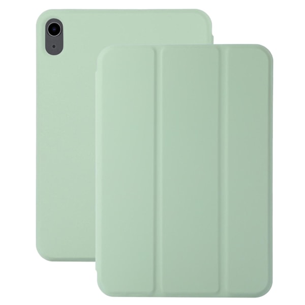 For iPad Air 11 (2024) Etui Tri-Fold Stativ Læder Magnetisk Tablet Cover Auto Wake / Sleep - Matcha  (FMY) Multicolor Matcha Green