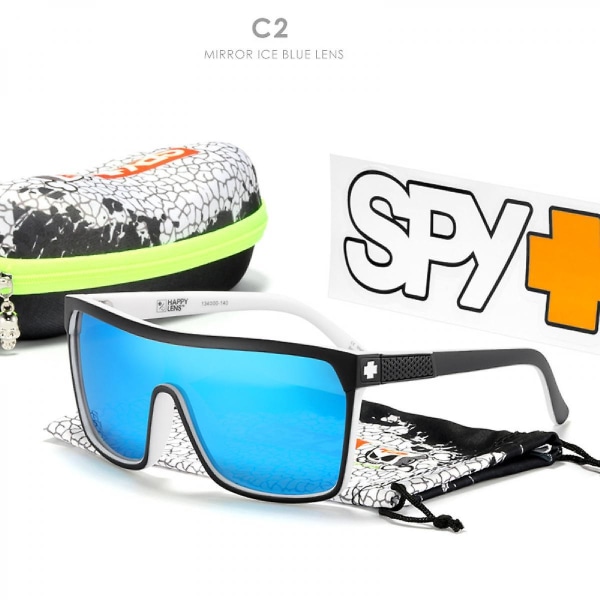 Trendiga märkesglasögon med stor båge, polariserade solglasögon, färgglada  äkta film utomhussportglasögon S103 S174 (FMY) 96c7 | Fyndiq