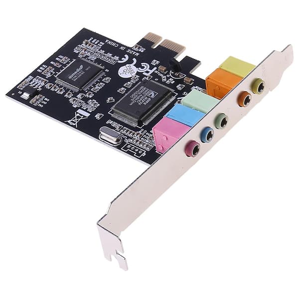 PCI-e Lydkort Digitalt 5.1 Solid Kondensatorer Cmi8738 Chipset + Barrier (FMY) standard