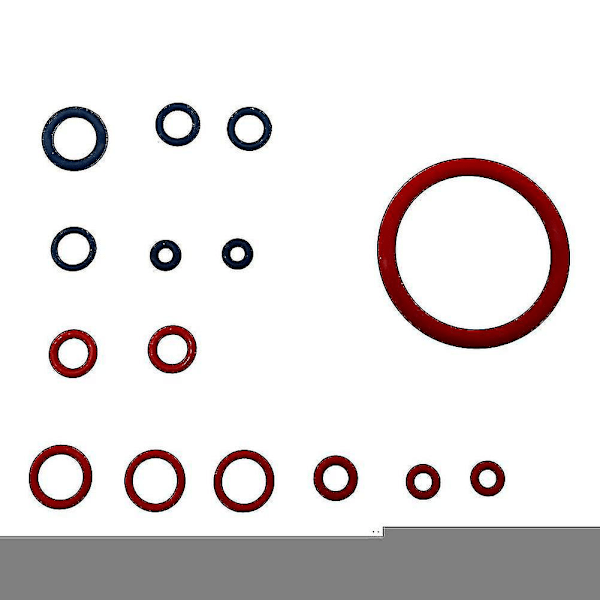 15 st Silikon O-ring Packning För Saeco Gaggia Automatisk Kaffemaskin Tätning O-ring Kaffemaskin Munstycksanslutning Packning (FMY)