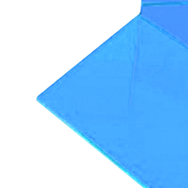 1 Par Bokstöd Tjock Non-Slip Transparent Akryl Dekorativt Tungt Bokstöd För Student Kontor L-Formad (FMY) Blue