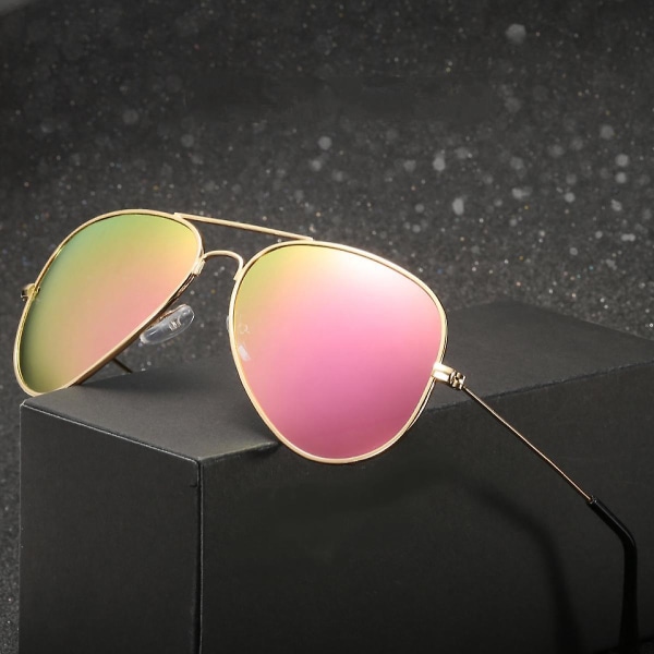 Aviator solbriller for menn kvinner polarisert - Uv 400 beskyttelse 55 mm (FMY)