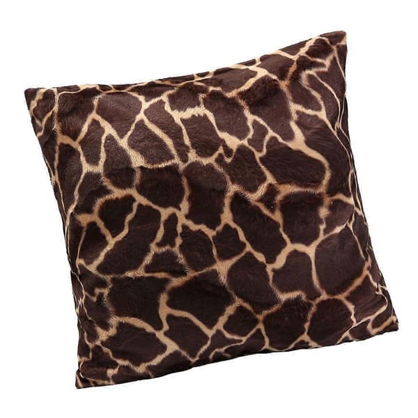 45 cm dyreprint leopard zebra pudebetræk sofapude dekor #01 (FMY) A 4 45x45cm
