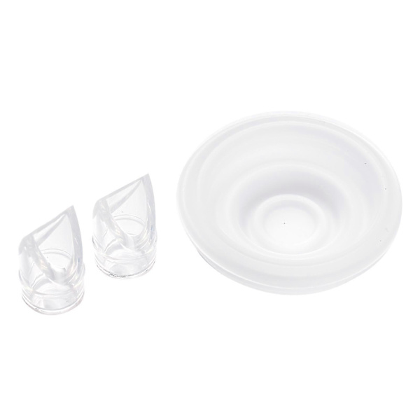 Sähköisen rintapumpun vaihtotarvikkeet 3 kpl 150 ml:n maidonsäiliöillä (FMY) Diaphragms - Valves
