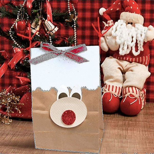 100 Stykker Brune Papirposer Papirposer Papirposer Kraftpapirposer 17 X 9 X 5 Cm_costbuy  (FMY)