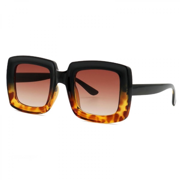 Stor ramme mote firkantede solbriller menn og kvinner solbriller (FMY)